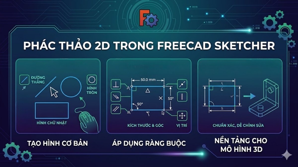 Tạo bản phác thảo 2D