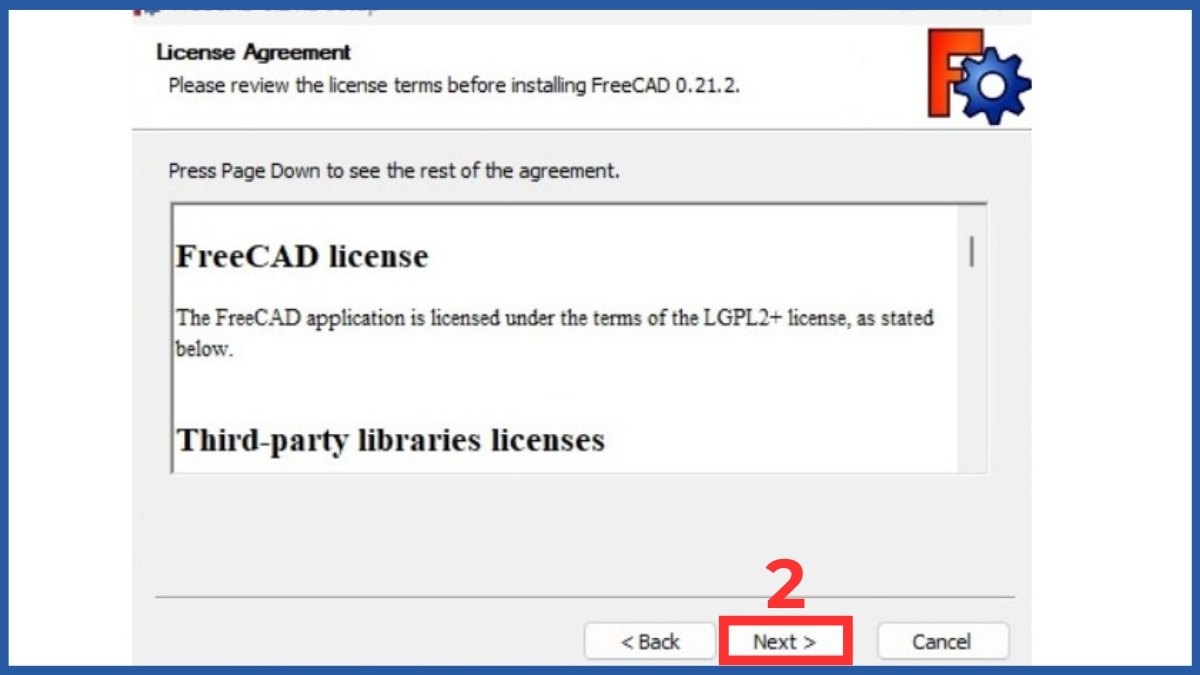 Hướng dẫn tải và cài đặt FreeCAD