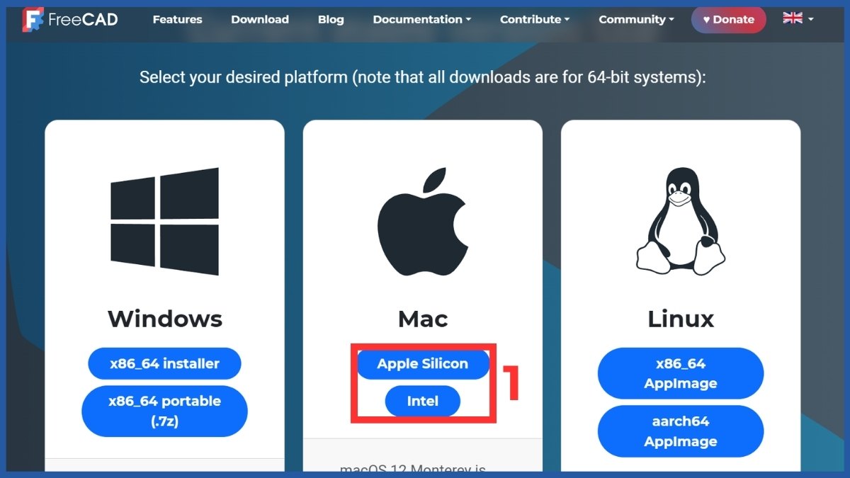 Hướng dẫn tải và cài đặt FreeCAD