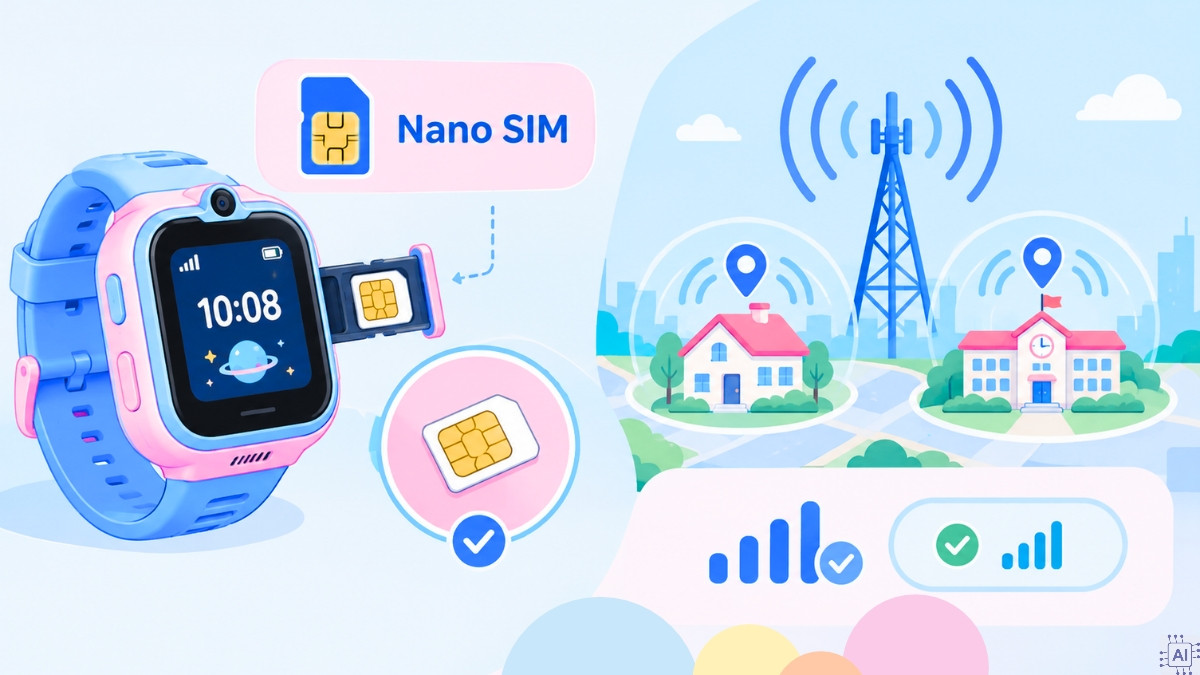 Cách chọn SIM và dung lượng data phù hợp cho đồng hồ trẻ em