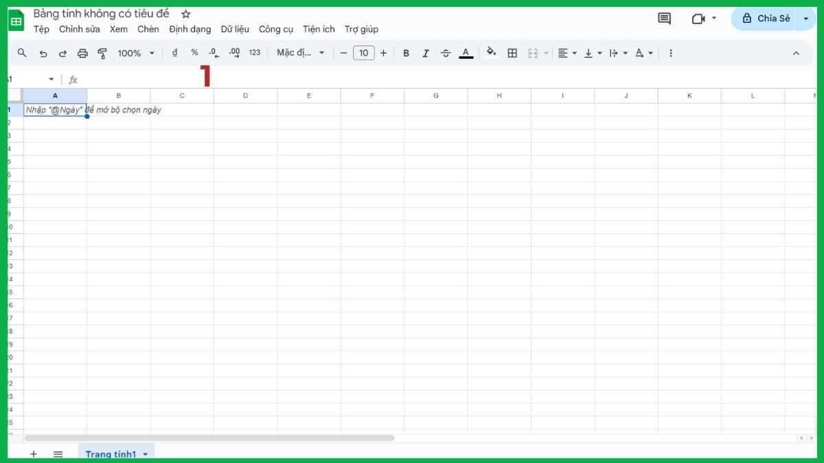 Cài đặt tiện ích để sử dụng hàm Pinyin trong Google Sheet Bước 1