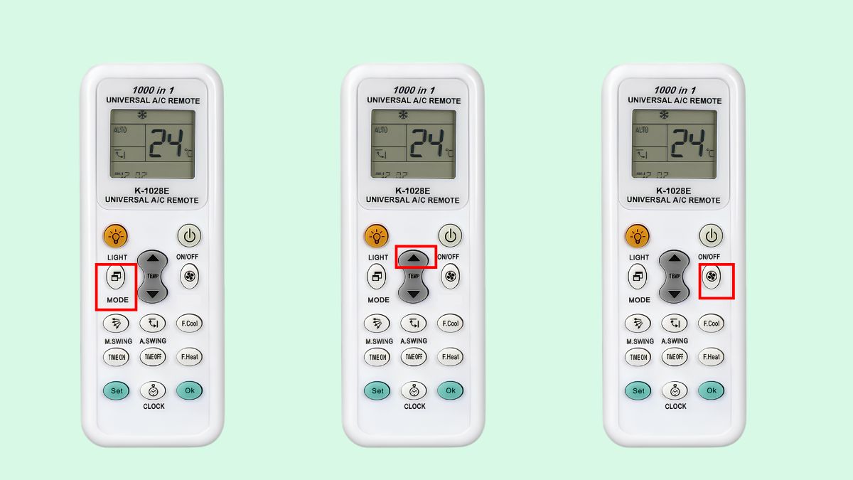 Cách tắt chế độ Heat và chuyển sang chế độ khác