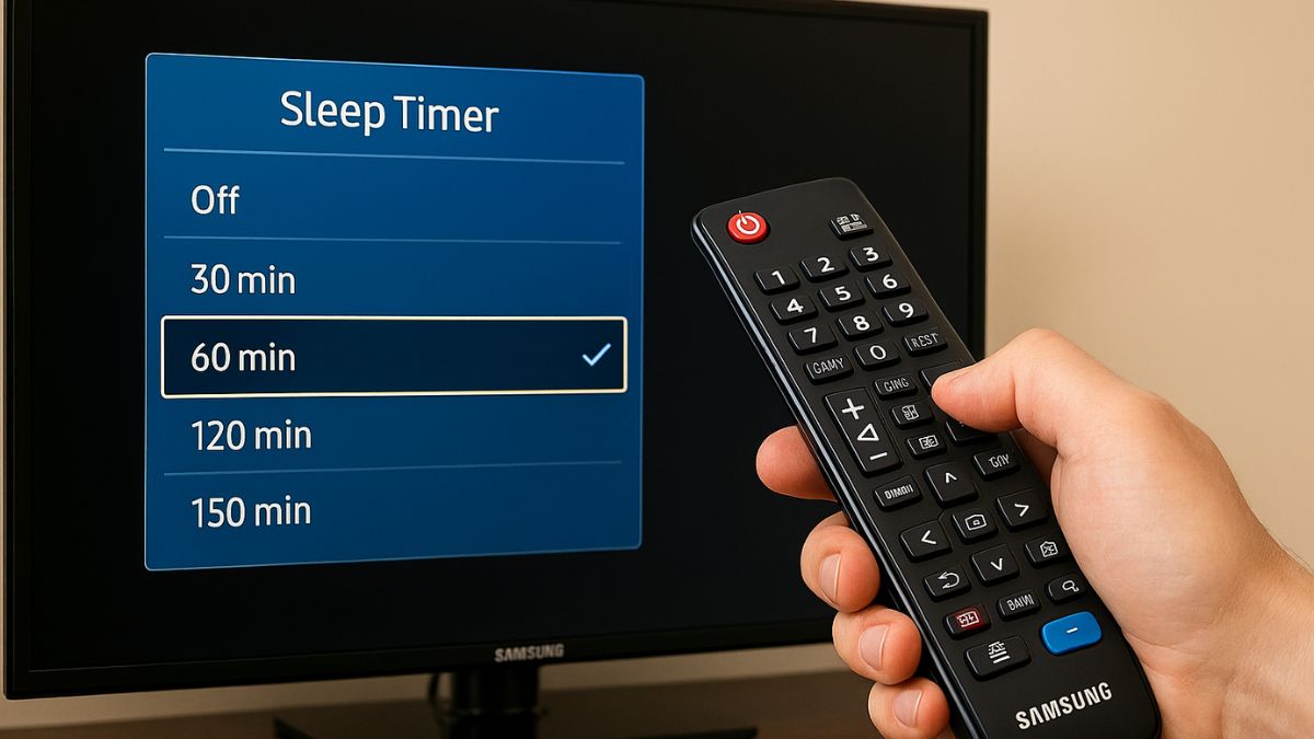 Lợi ích khi hẹn giờ tắt tivi Samsung