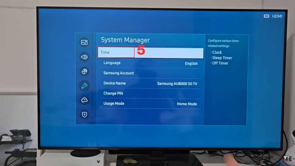 Cách cài đặt hẹn giờ tắt tivi Samsung theo giờ cụ thể