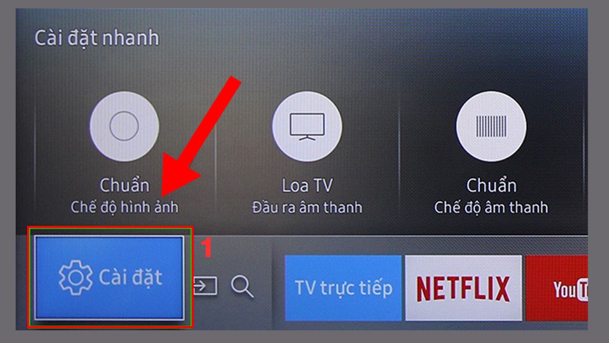 Cách tắt hẹn giờ tắt tivi Samsung: Tắt bộ định giờ ngủ