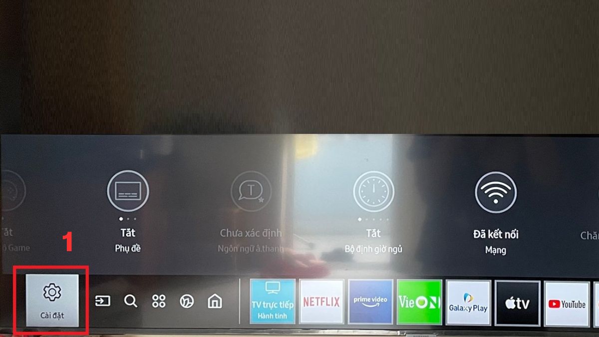 Cách tắt hẹn giờ tắt tivi Samsung: Tắt bộ định giờ tắt