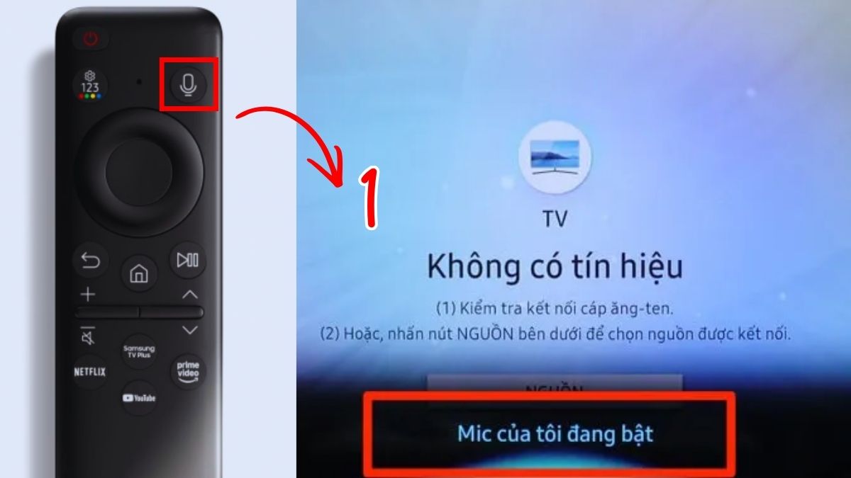Hướng dẫn sử dụng điều khiển tivi Samsung Smart bằng giọng nói