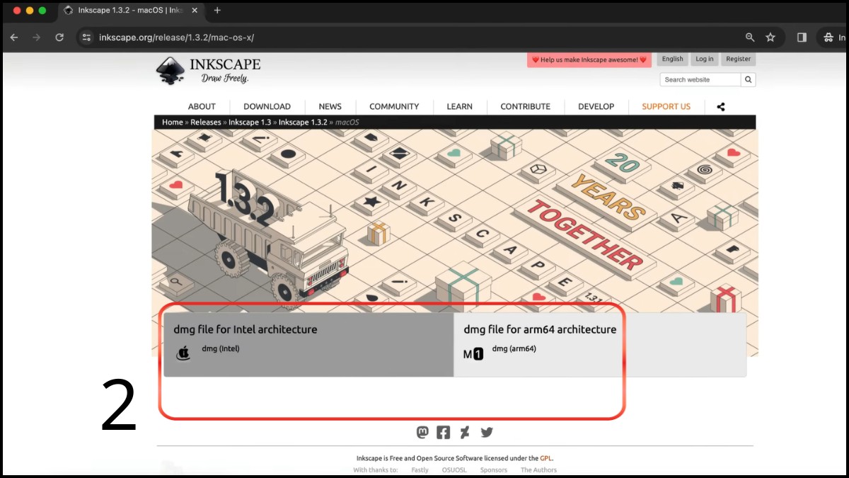 Hướng dẫn tải và cài đặt Inkscape mới nhất
