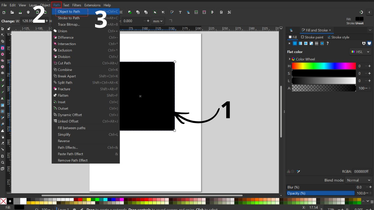 Hướng dẫn sử dụng Inkscape 