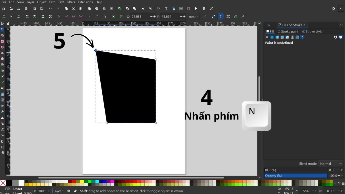 Hướng dẫn sử dụng Inkscape 
