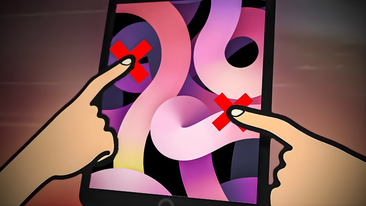 Dấu hiệu iPad bị loạn cảm ứng thường gặp