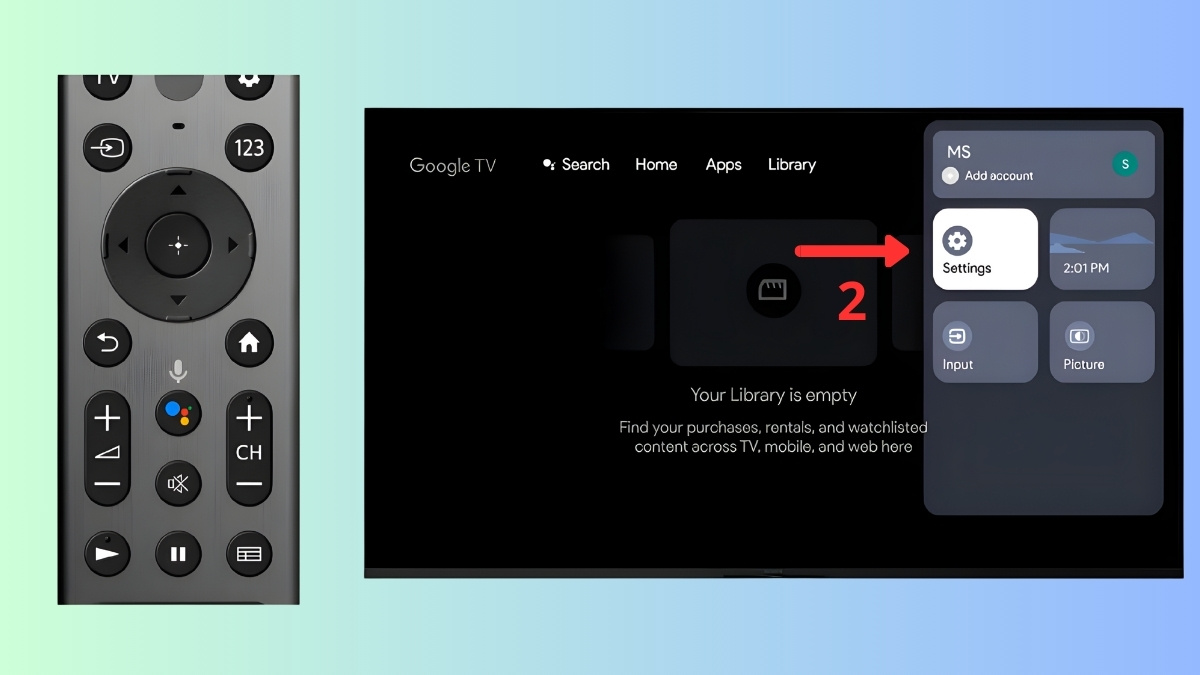 Cách kết nối giọng nói tivi Sony bằng remote Bluetooth