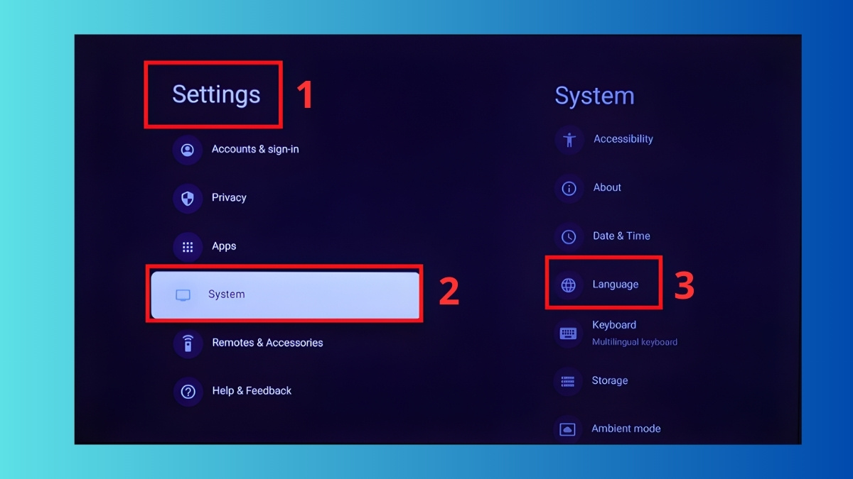 Cách kích hoạt tìm kiếm giọng nói trên tivi Sony