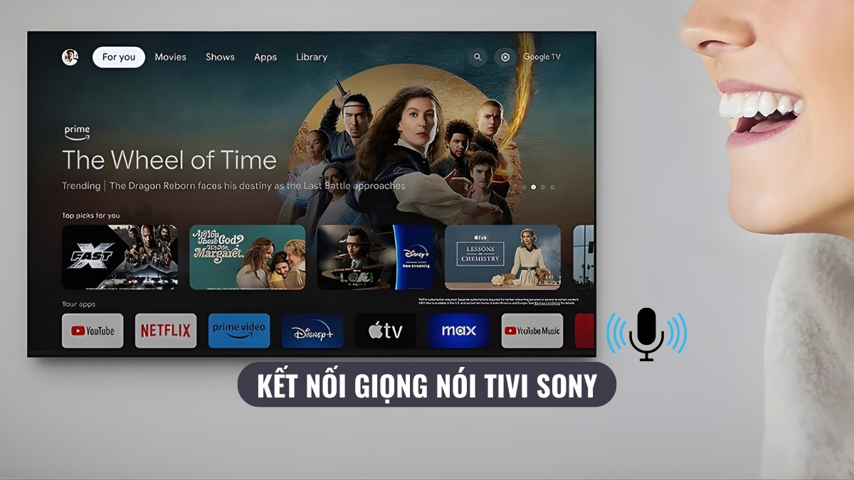 Cách cài đặt, kết nối giọng nói tivi Sony chi tiết Cách cài đặt, kết nối giọng nói tivi Sony chi tiết