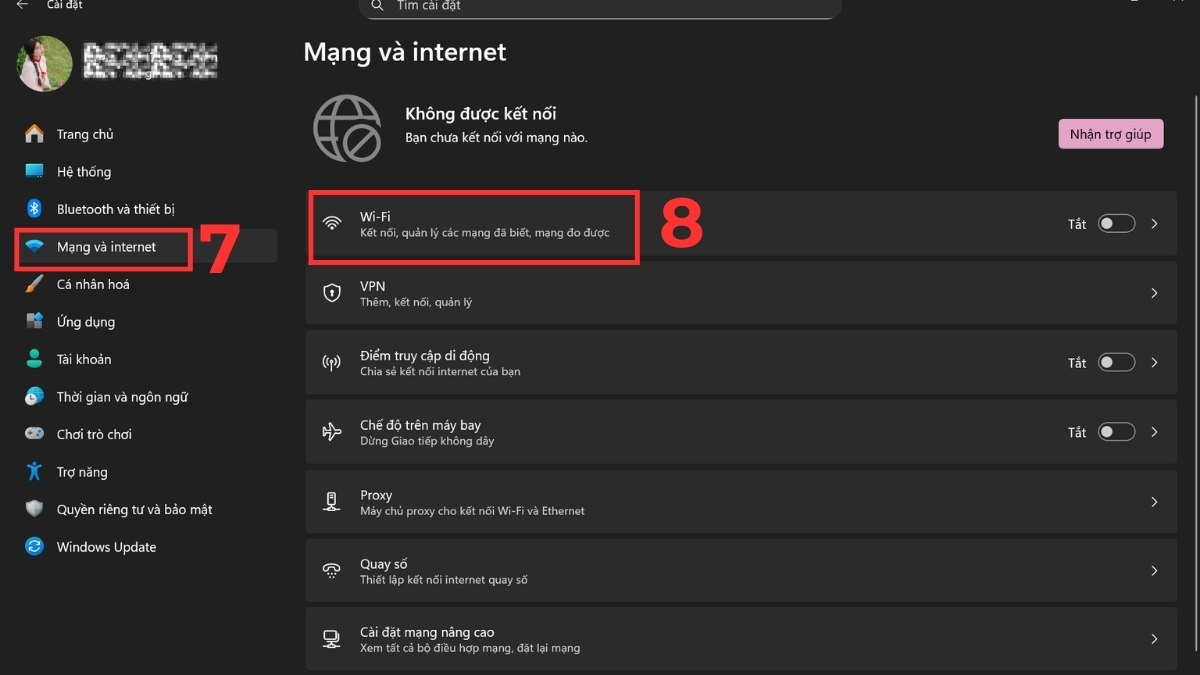 Cách kết nối hai máy tính với nhau qua WiFi bước 4