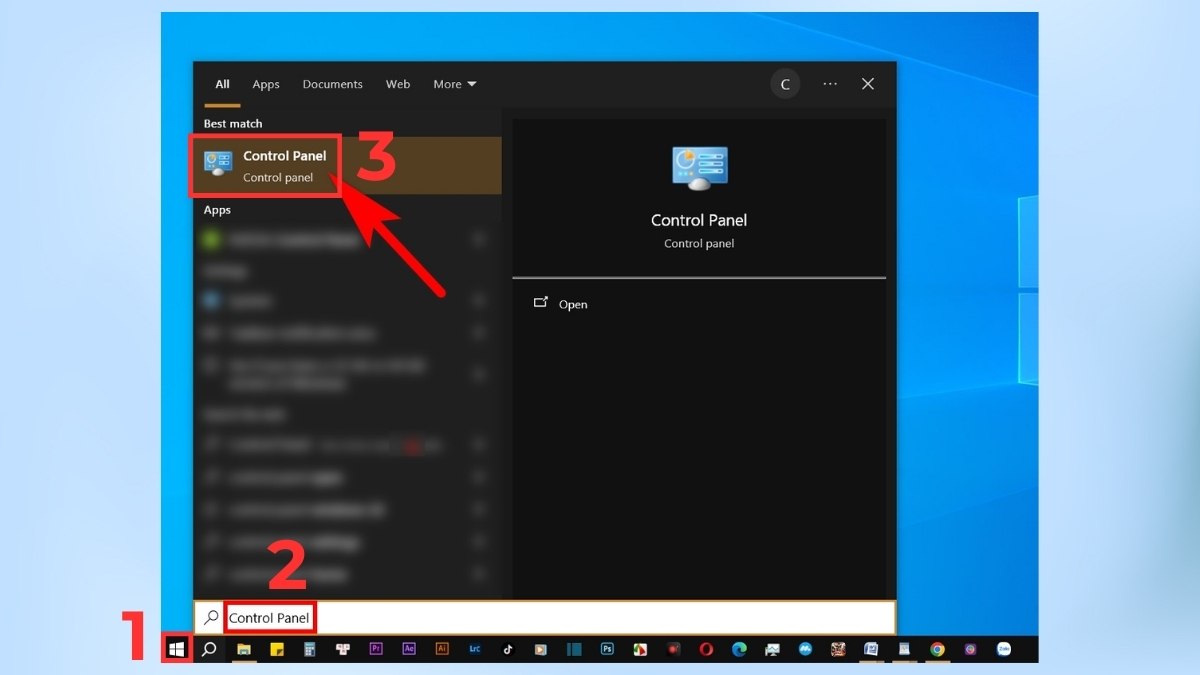 Cách kết nối hai máy tính với nhau qua mạng LAN bước 1