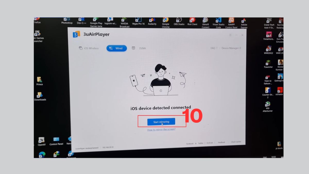 Cách kết nối iPad với máy tính bằng cáp USB