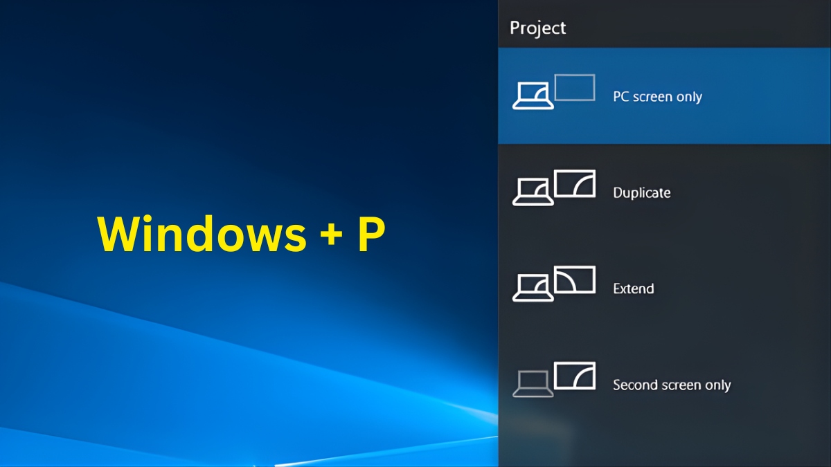 Kết nối máy chiếu với laptop Dell không dây