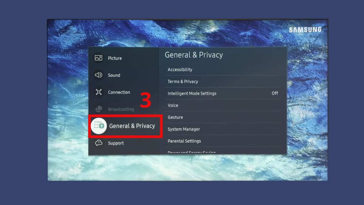 Cách 3 khắc phục tivi Samsung bị mất màu