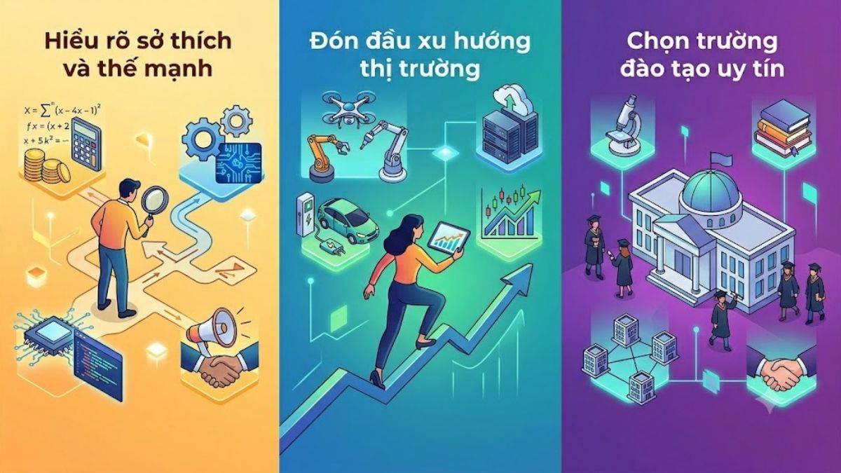 Cách chọn ngành khối A phù hợp để tránh học sai ngành