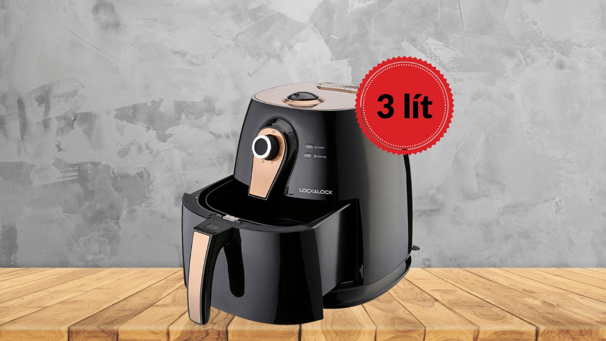 Các loại kích thước nồi chiên không dầu phổ biến