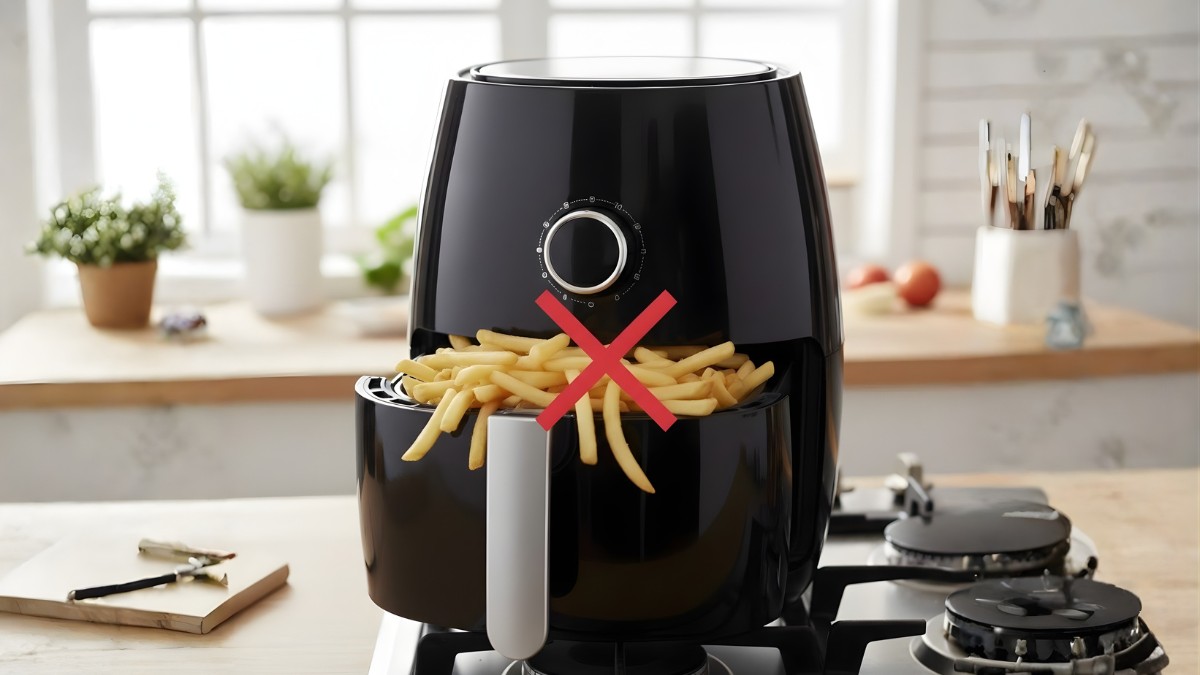 Lưu ý quan trọng khi sử dụng nồi chiên không dầu
