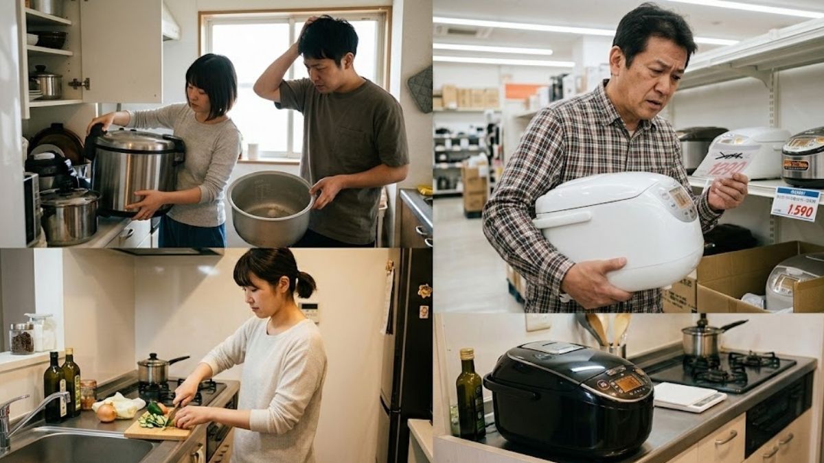 Những sai lầm thường gặp khi chọn kích thước nồi cơm điện