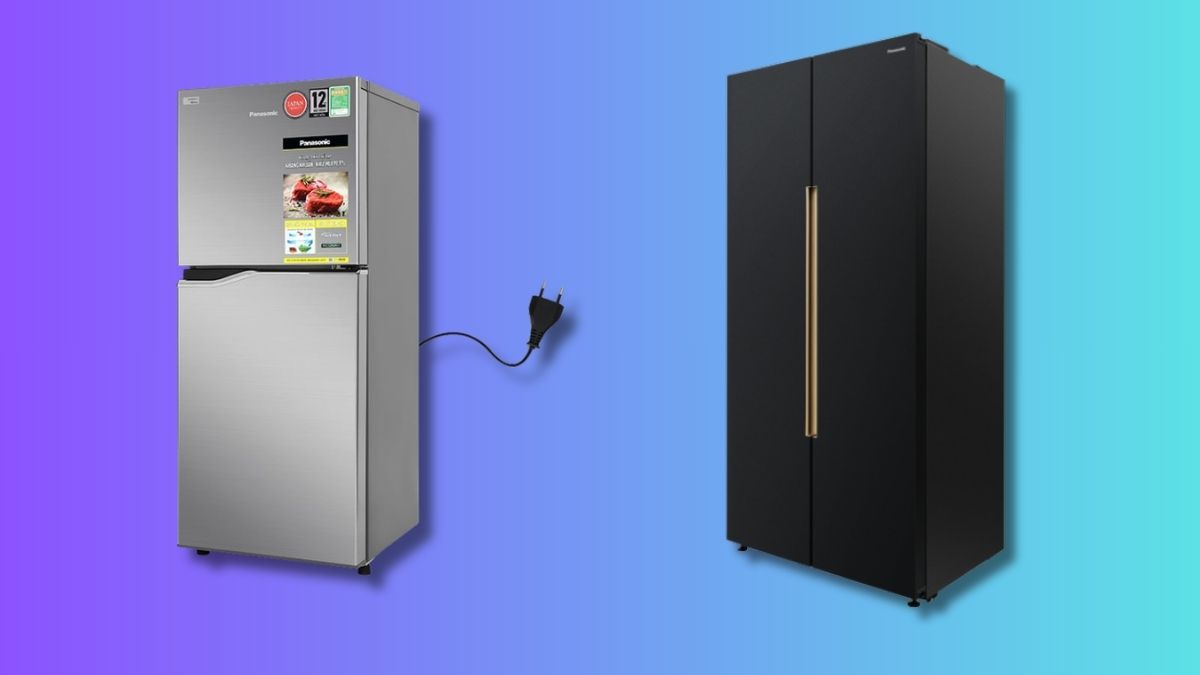 Kích thước tủ lạnh 2 cánh theo thương hiệu: Panasonic 