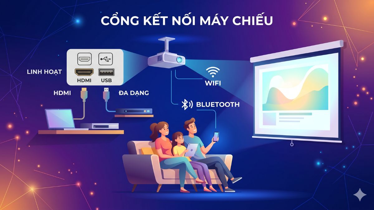 Các yếu tố quan trọng khác khi mua máy chiếu không nên bỏ qua