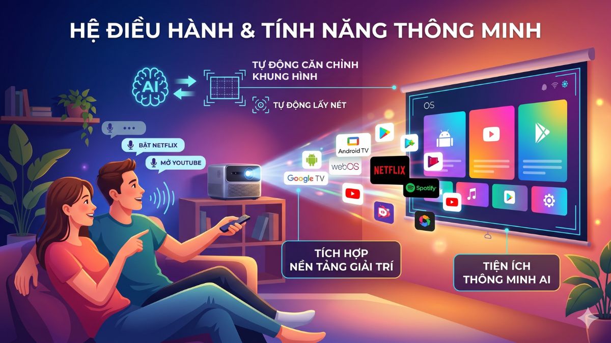 Các yếu tố quan trọng khác khi mua máy chiếu không nên bỏ qua