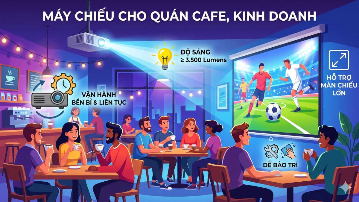 Kinh nghiệm mua máy chiếu theo từng nhu cầu sử dụng