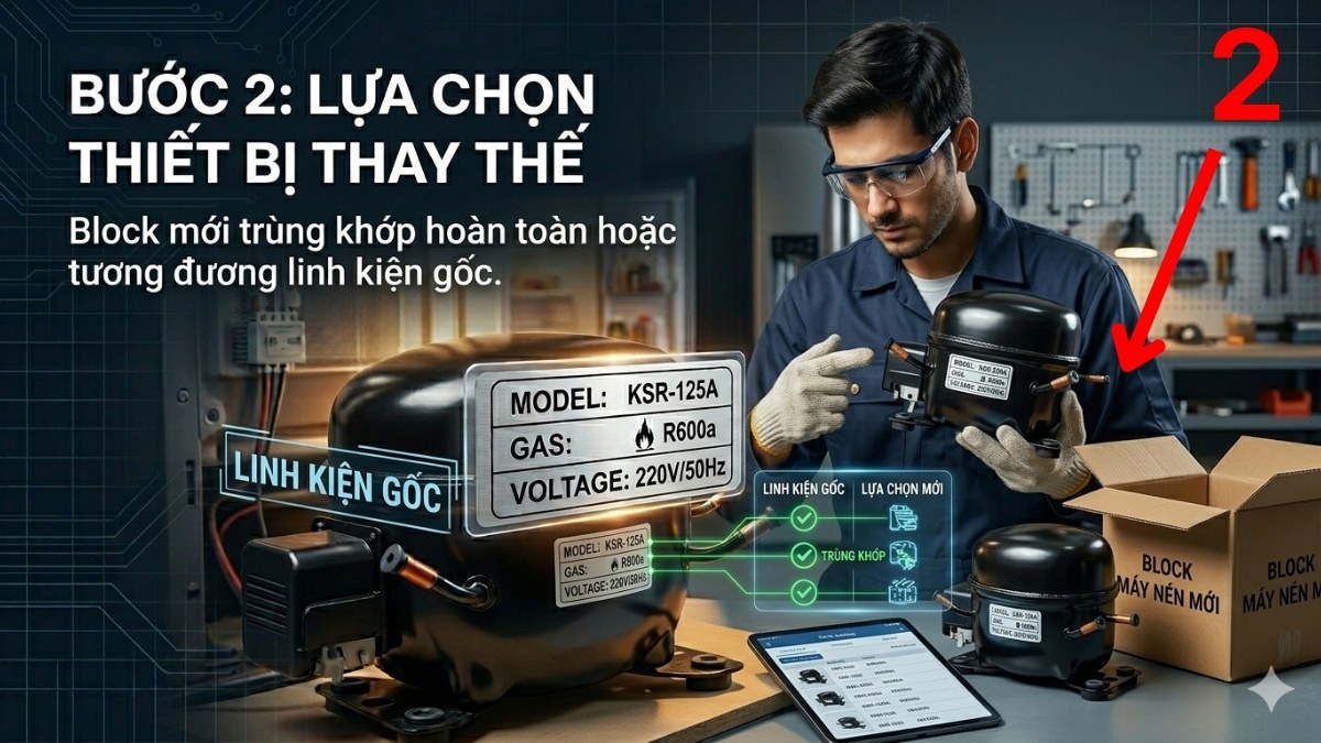 Cách ứng dụng ký hiệu block khi sửa chữa và thay thế