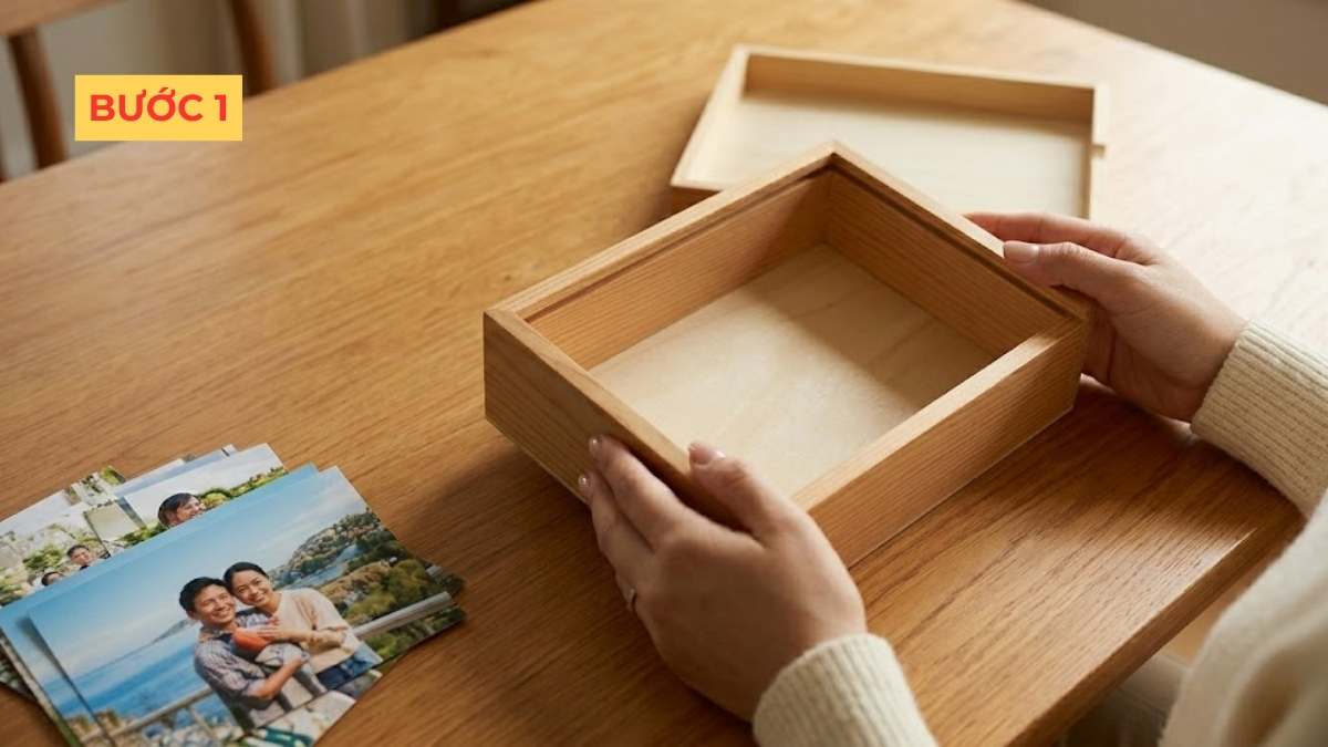 Gợi ý cách làm quà tặng mẹ 8/3 đơn giản: album ảnh