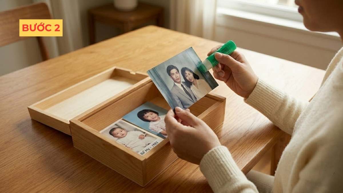 Gợi ý cách làm quà tặng mẹ 8/3 đơn giản: album ảnh