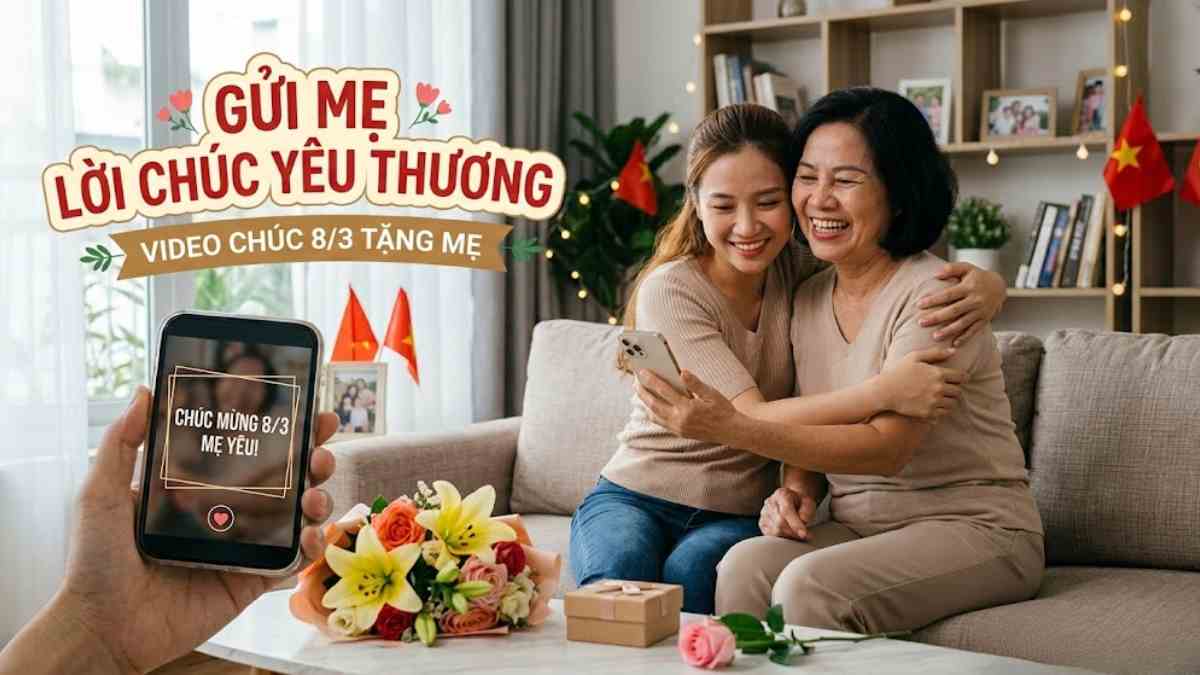 Gợi ý cách làm quà tặng mẹ 8/3 đơn giản