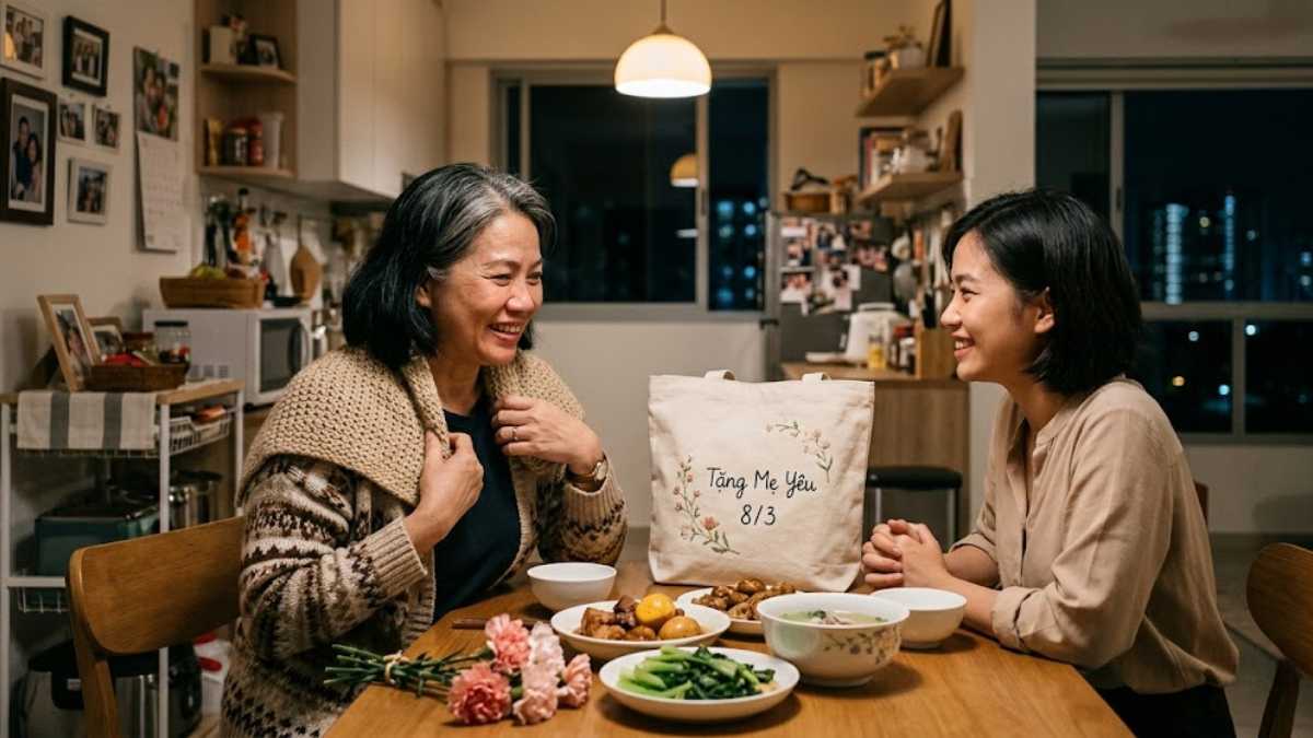 Làm quà tặng mẹ 8/3 theo độ tuổi và sở thích