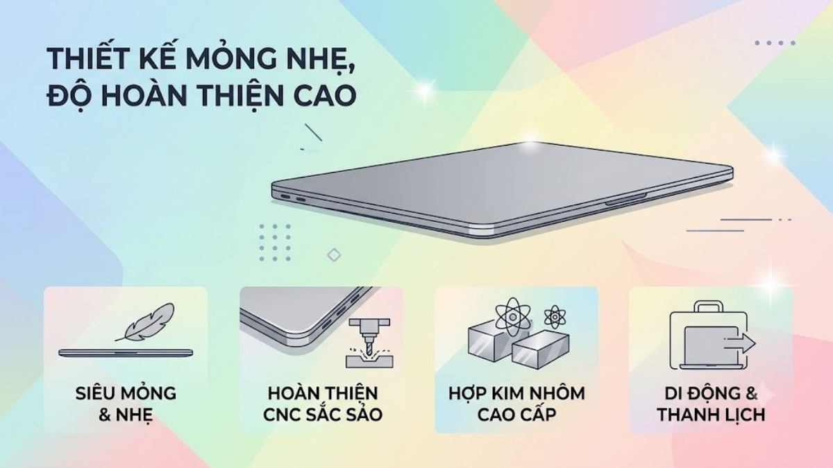 Ưu điểm của laptop Acer vỏ nhôm
