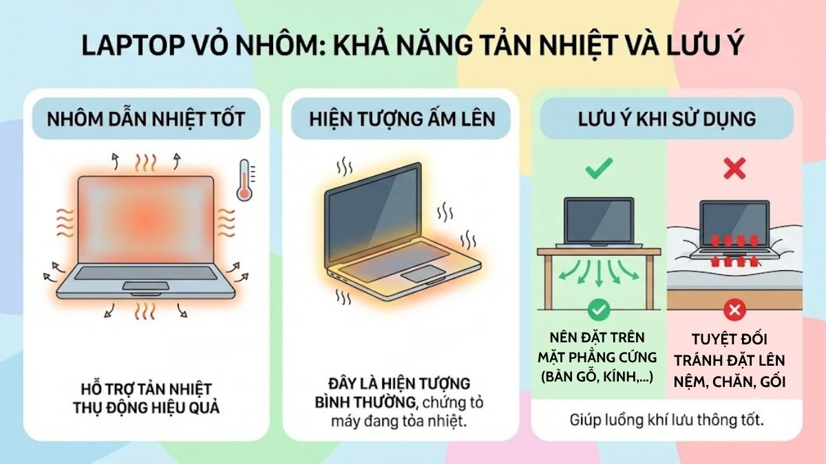 Ưu điểm của laptop Acer vỏ nhôm