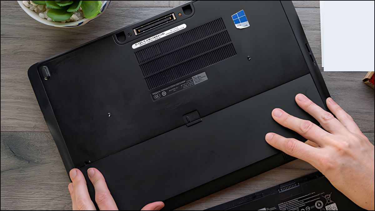 Sửa laptop Asus bị sập nguồn bật không lên: Xá điện bước 4