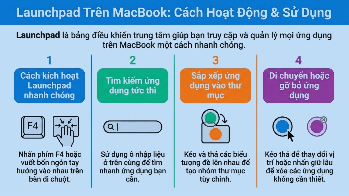Launchpad hoạt động như thế nào?