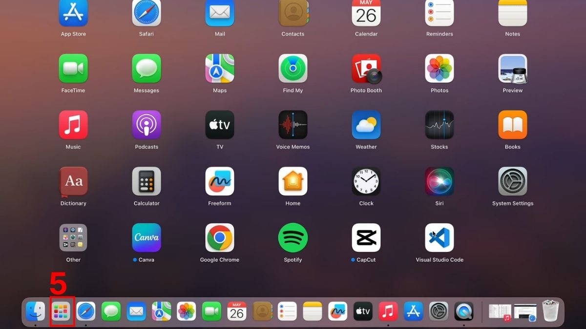 Cách thêm ứng dụng vào Launchpad
