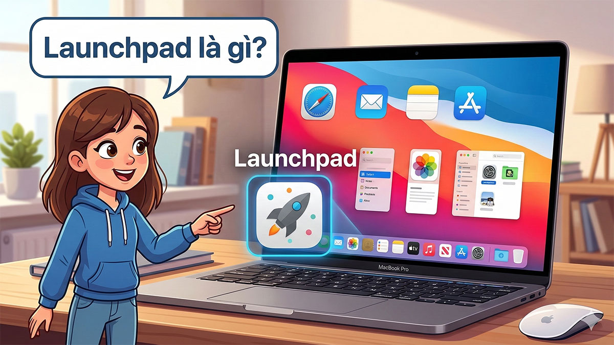 Launchpad là gì? Hướng dẫn sử dụng Launchpad trên MacBook