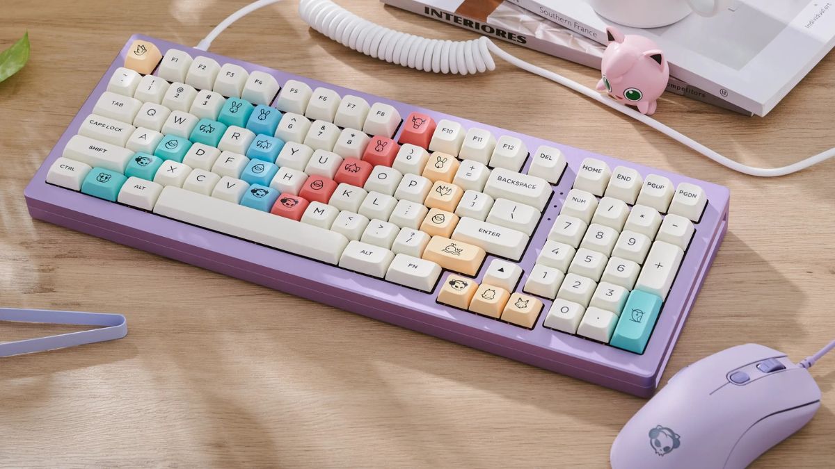 Kích thước của bàn phím: 1800 Compact