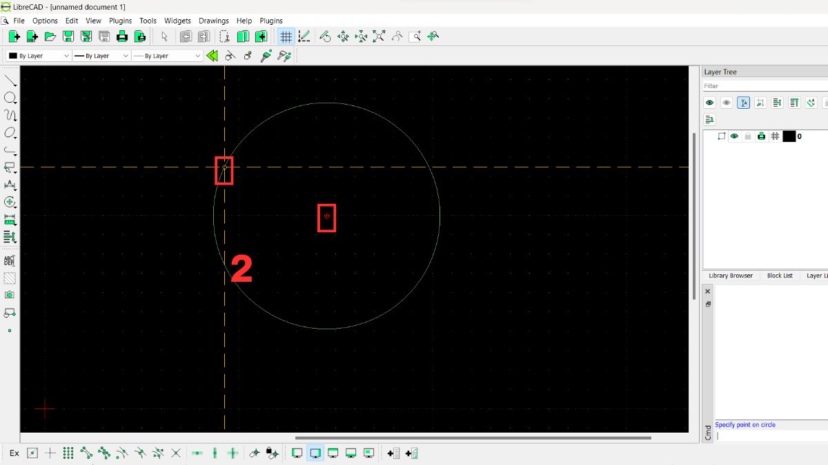 Hướng dẫn sử dụng LibreCAD cơ bản