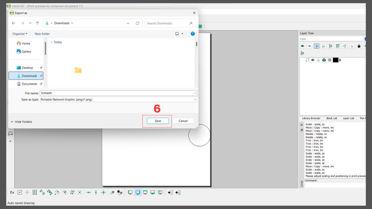 Hướng dẫn sử dụng LibreCAD cơ bản