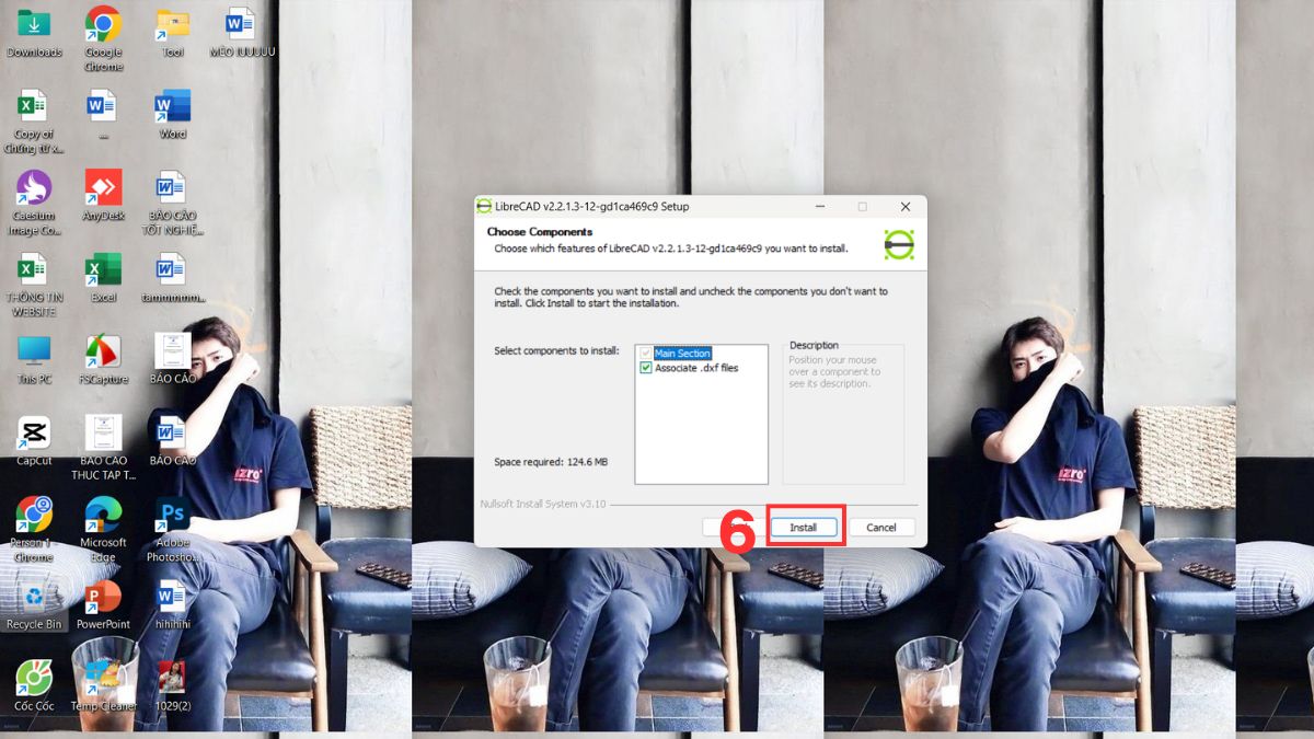 Hướng dẫn tải và cài đặt LibreCAD windows bước 2