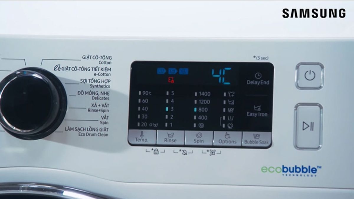 Nguyên nhân gây lỗi 4C máy giặt Samsung