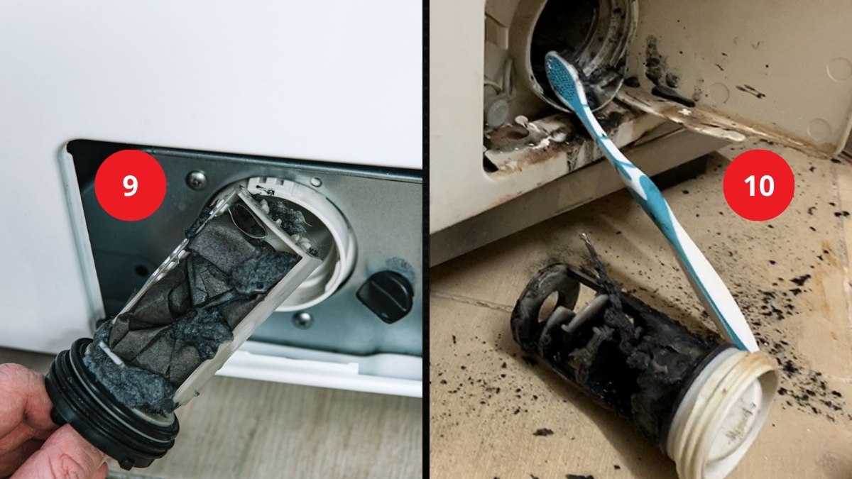 Cách khắc phục lỗi 5UD máy giặt Samsung: Kiểm tra và làm sạch ống xả