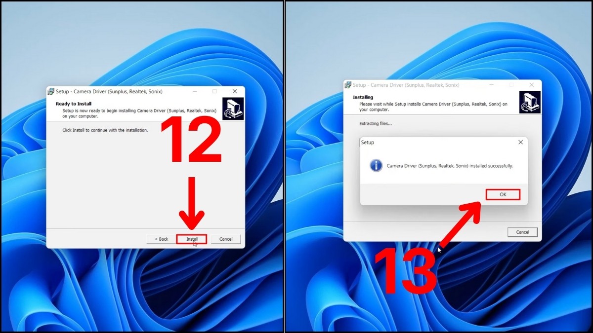 Sửa lỗi camera laptop: Tải Driver camera chính hãng từ nhà sản xuất bước 5