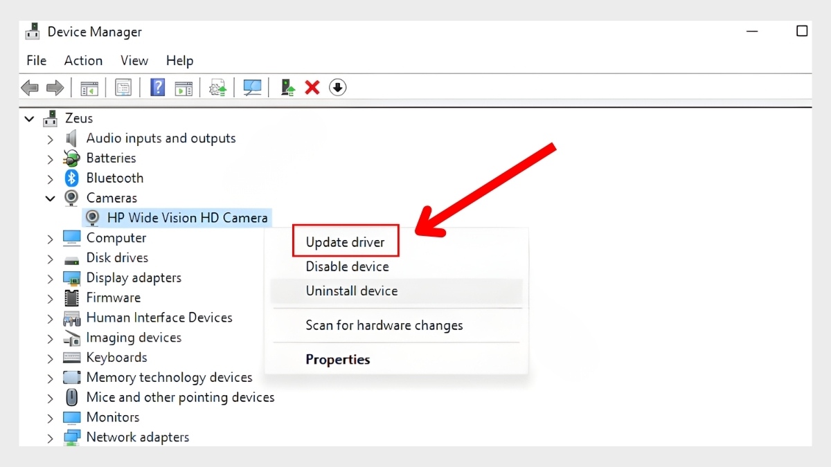 Mẹo hạn chế lỗi camera laptop
